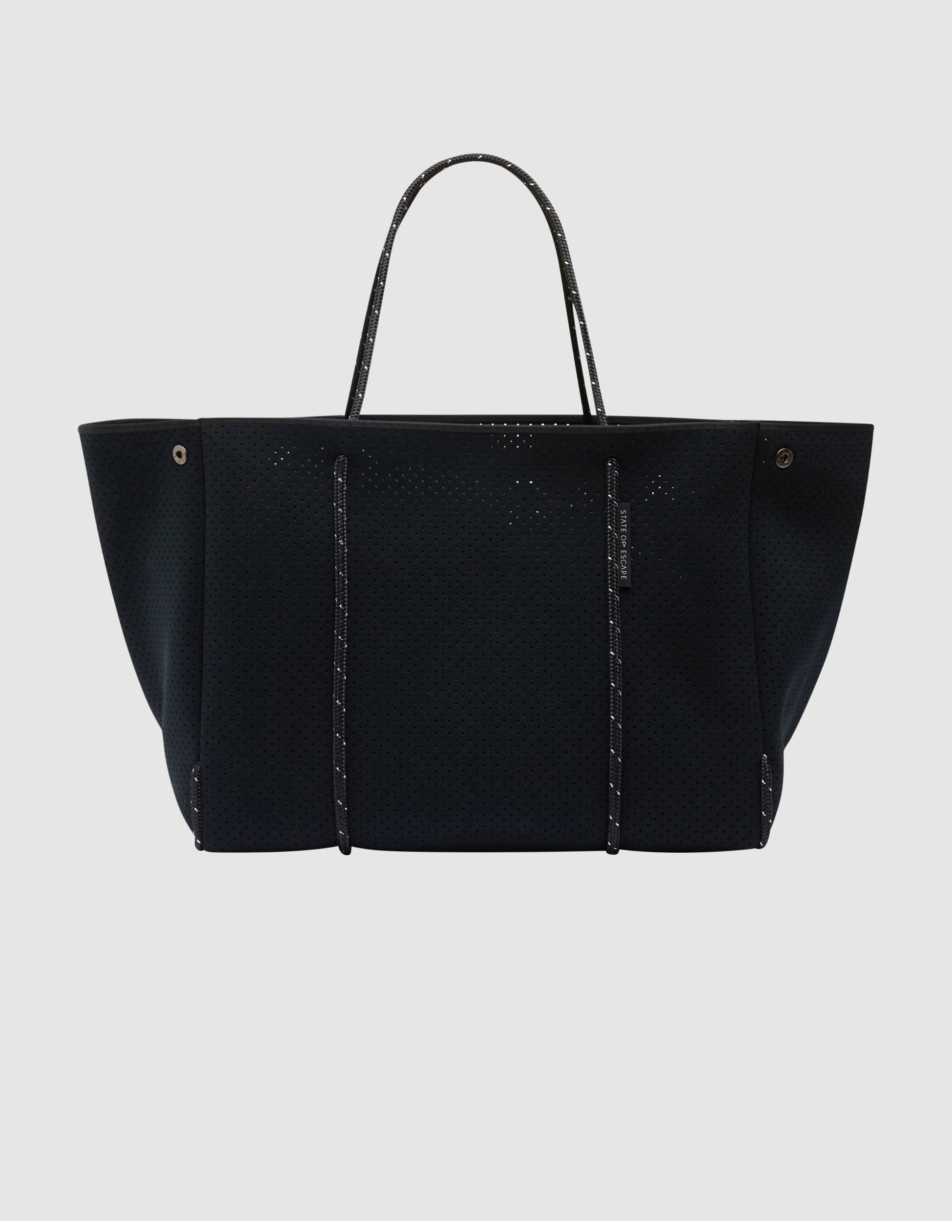 Escape™ tote in highlight fleck black – State of Escape