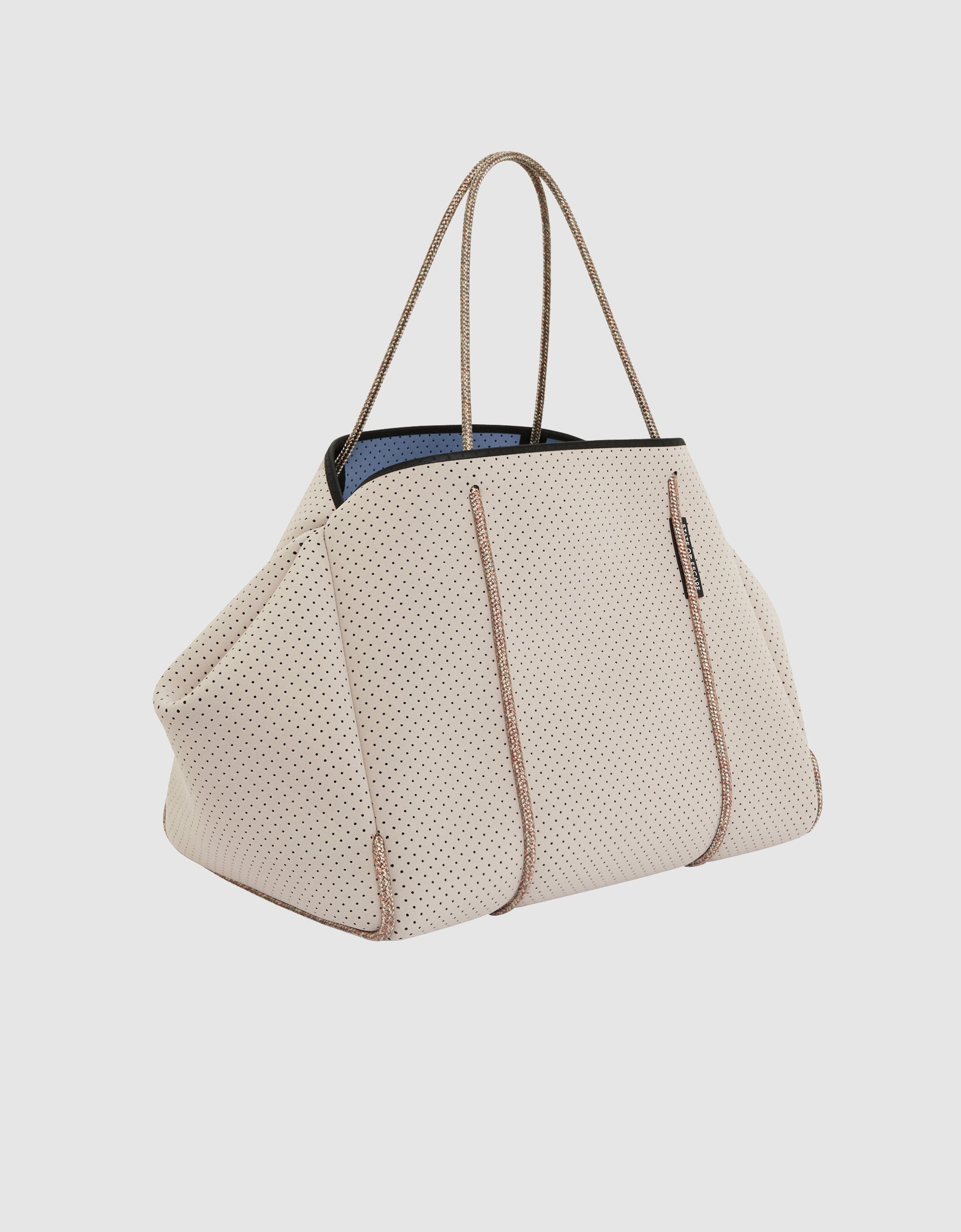 Escape™ tote in stone / washed lapis (dual tone) – State of Escape