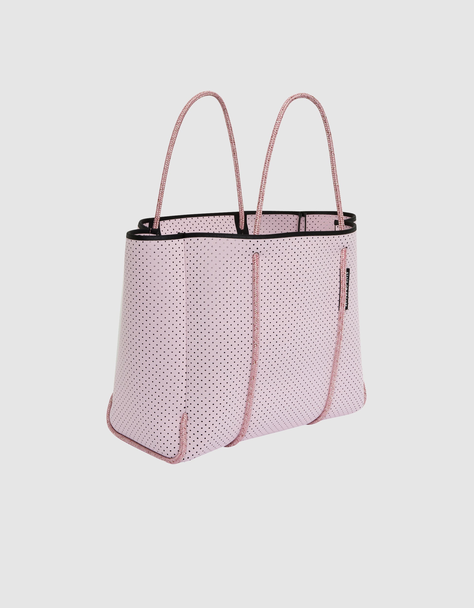 Flying Solo tote in pink mist – State of Escape