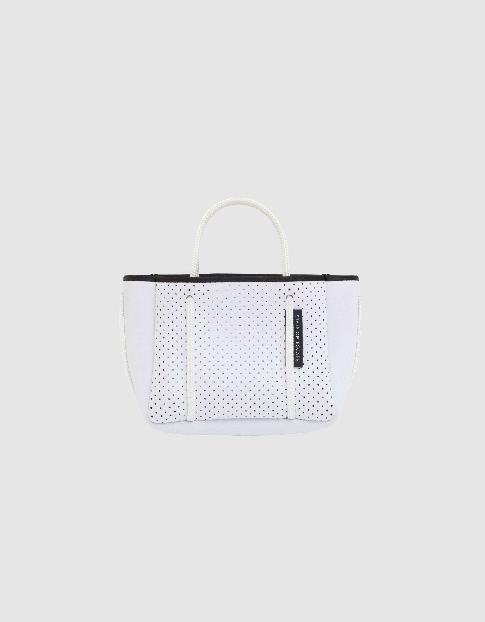 Micro Tote Bag In Whiteout – State of Escape