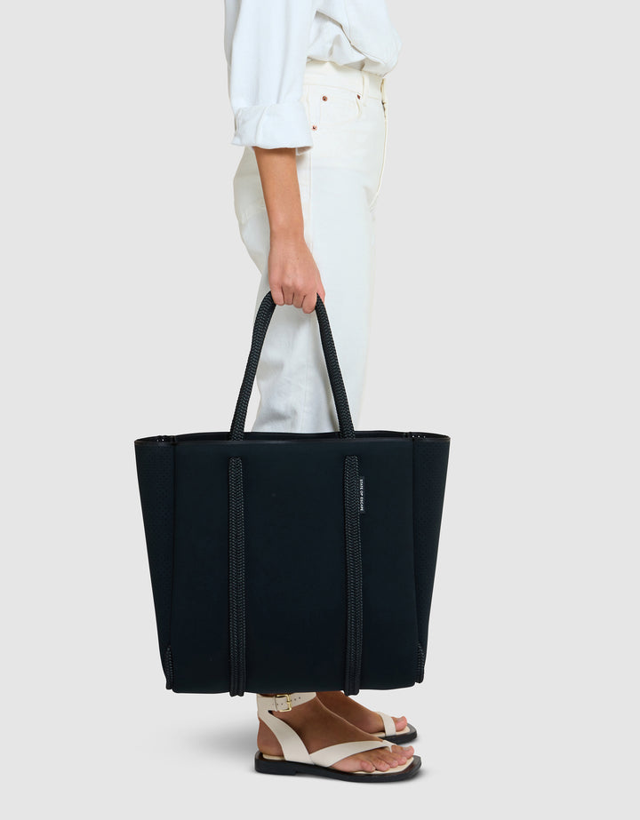 Satellite City Tote In Black – State of Escape