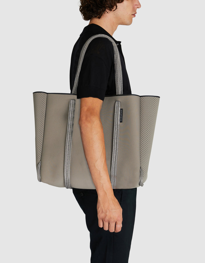 Satellite City Tote In Smoke – State of Escape