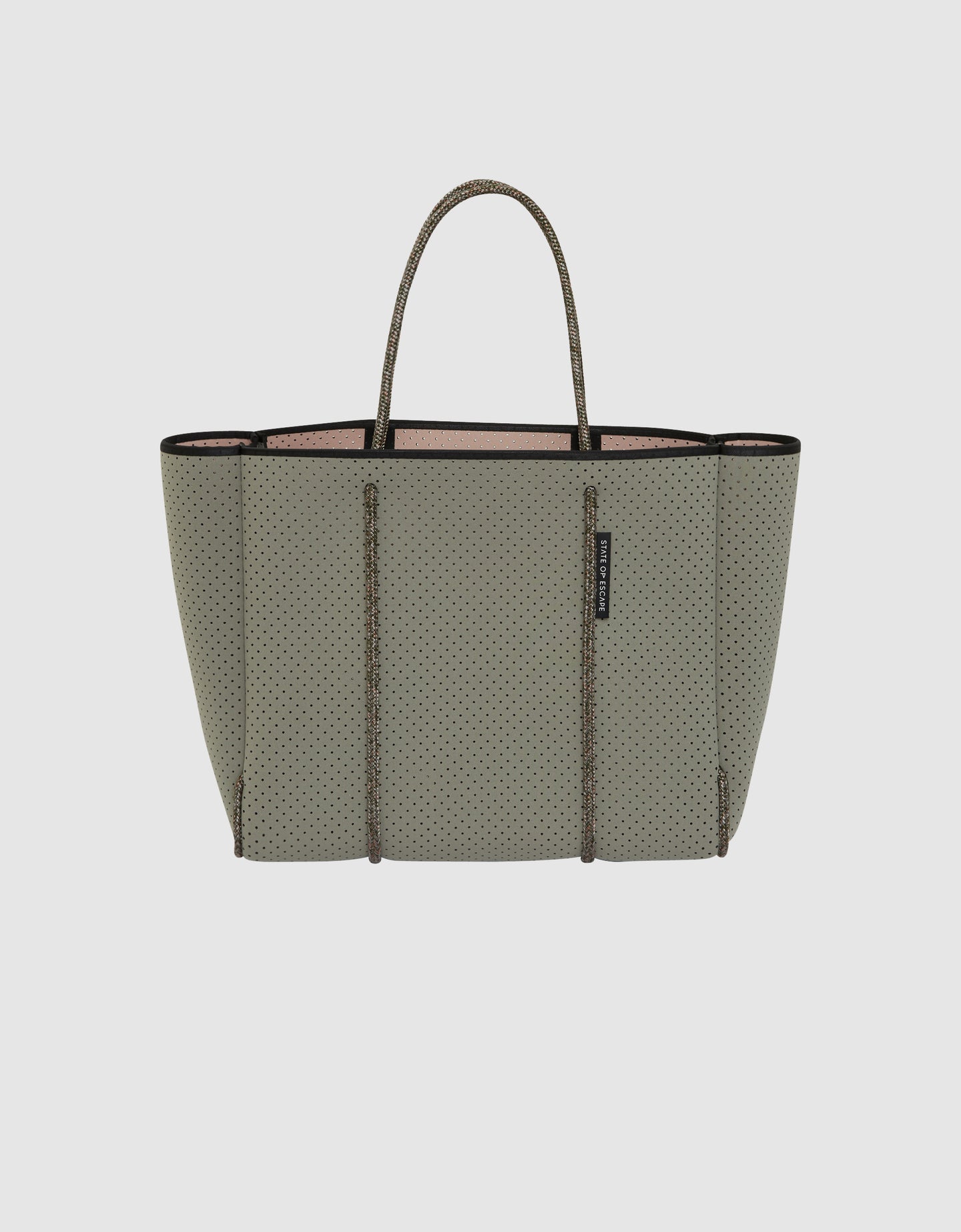 Flying Solo tote in sage / blush (dual tone) – State of Escape