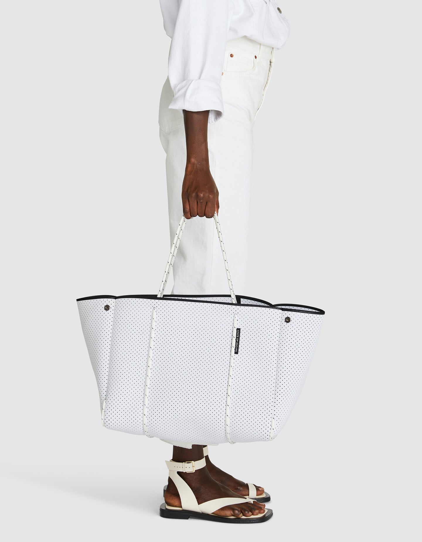 希少】State of Escape☆Escape tote［White］-